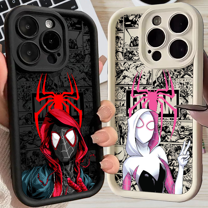 Phone Cases Iphone 16 Pro - Örümcek Adam Miles Morales Gwen Marvel