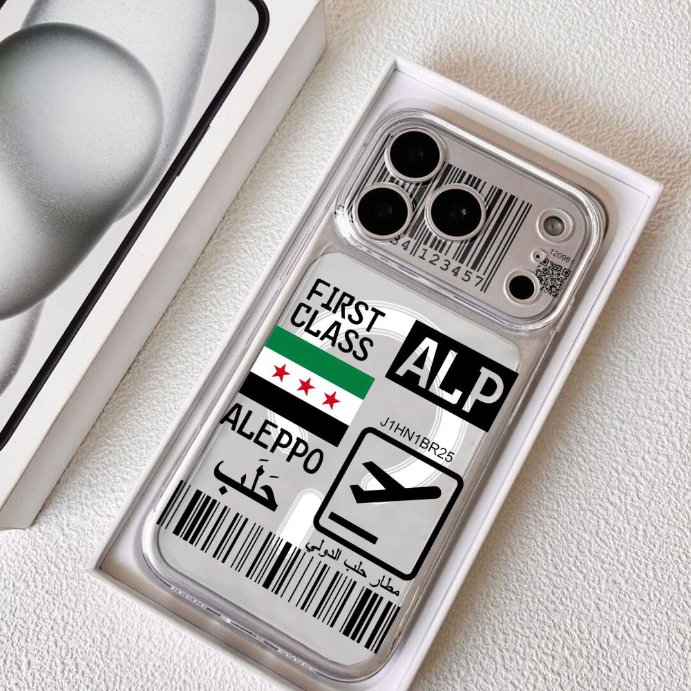 Phone Cases With Magsafe - Uçak seyahat bileti Suriye Telefon Kılıfı