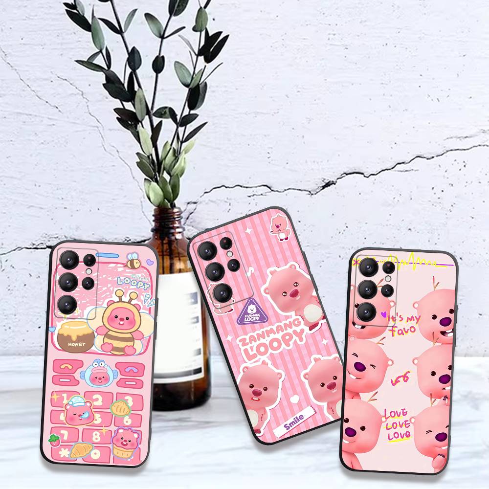 Phone Cases Loopy - Kore Zanmang L-Loopy Telefon Kılıfı Samsung