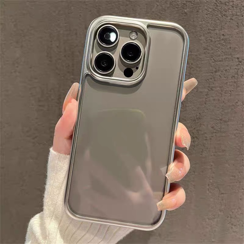 Phone Cases Best - Düz Renk Şeffaf Telefon Kılıfı iPhone