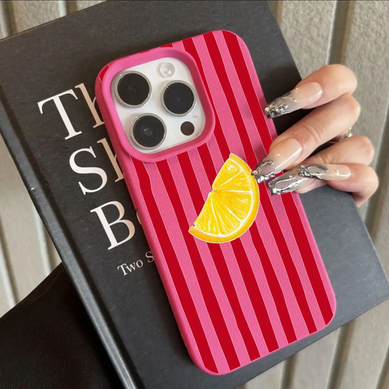 Phone Cases Trending - Moda Limon Desenli TPU Silikon Telefon
