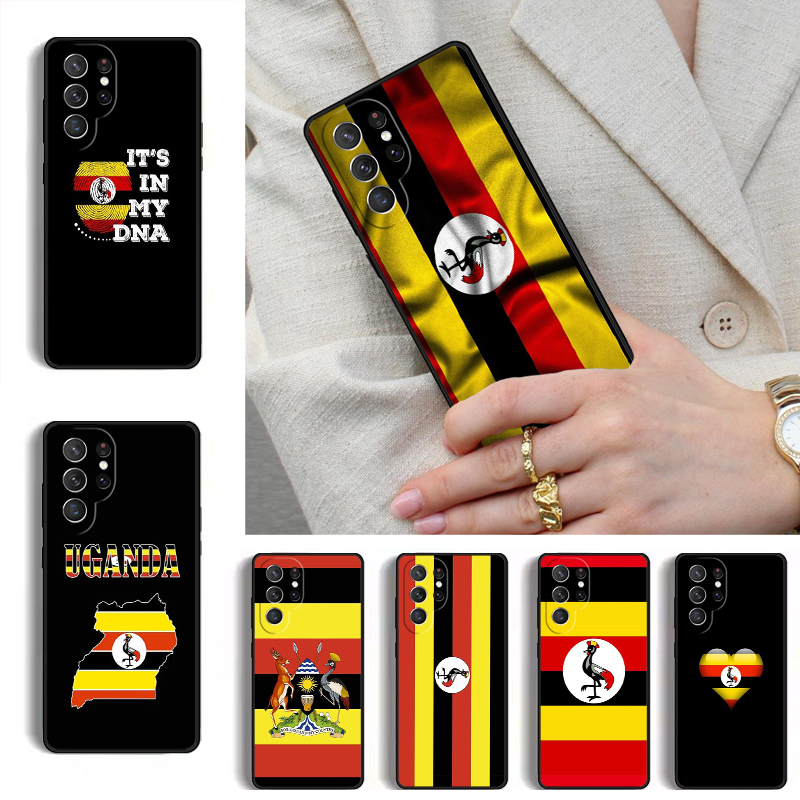 Phone Cases Uganda - Uganda Bayrağı Arması Telefon Kılıfı Samsung