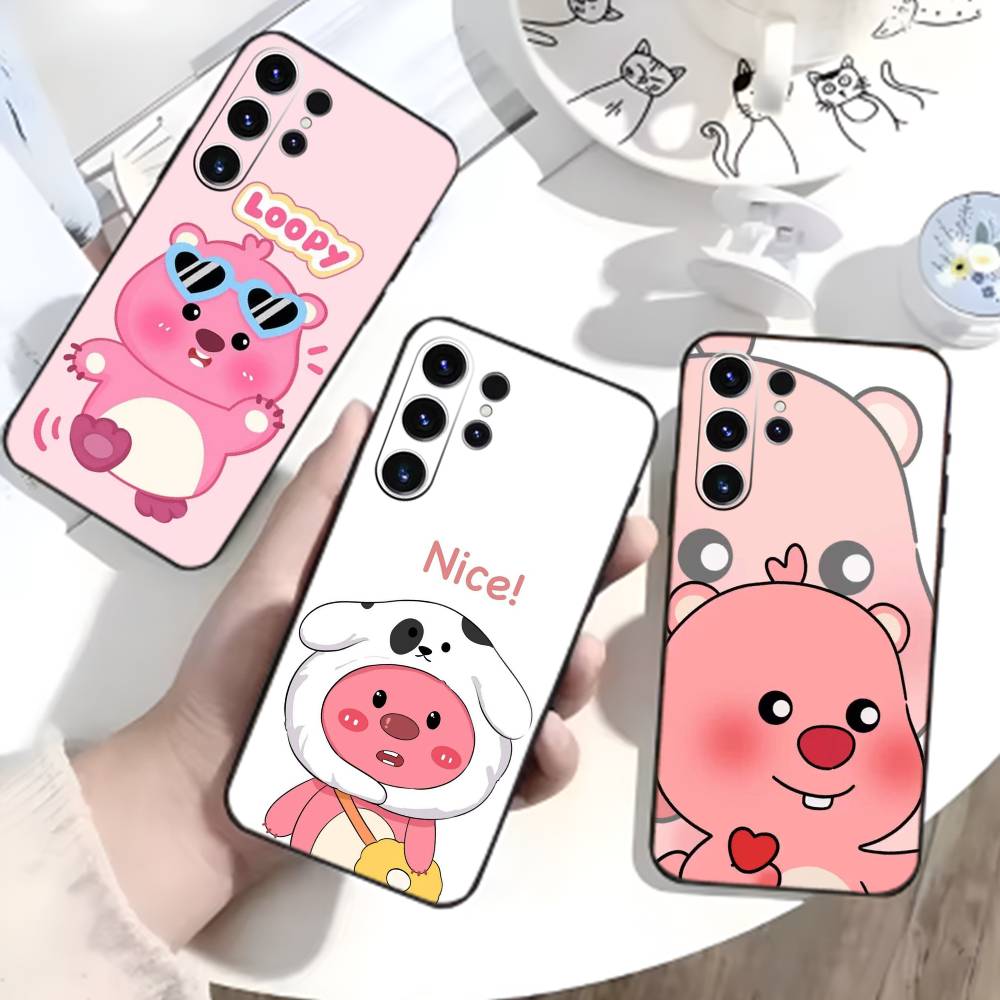 Phone Cases Loopy - Sevimli Karikatür L-loopy Telefon Kılıfı Samsung