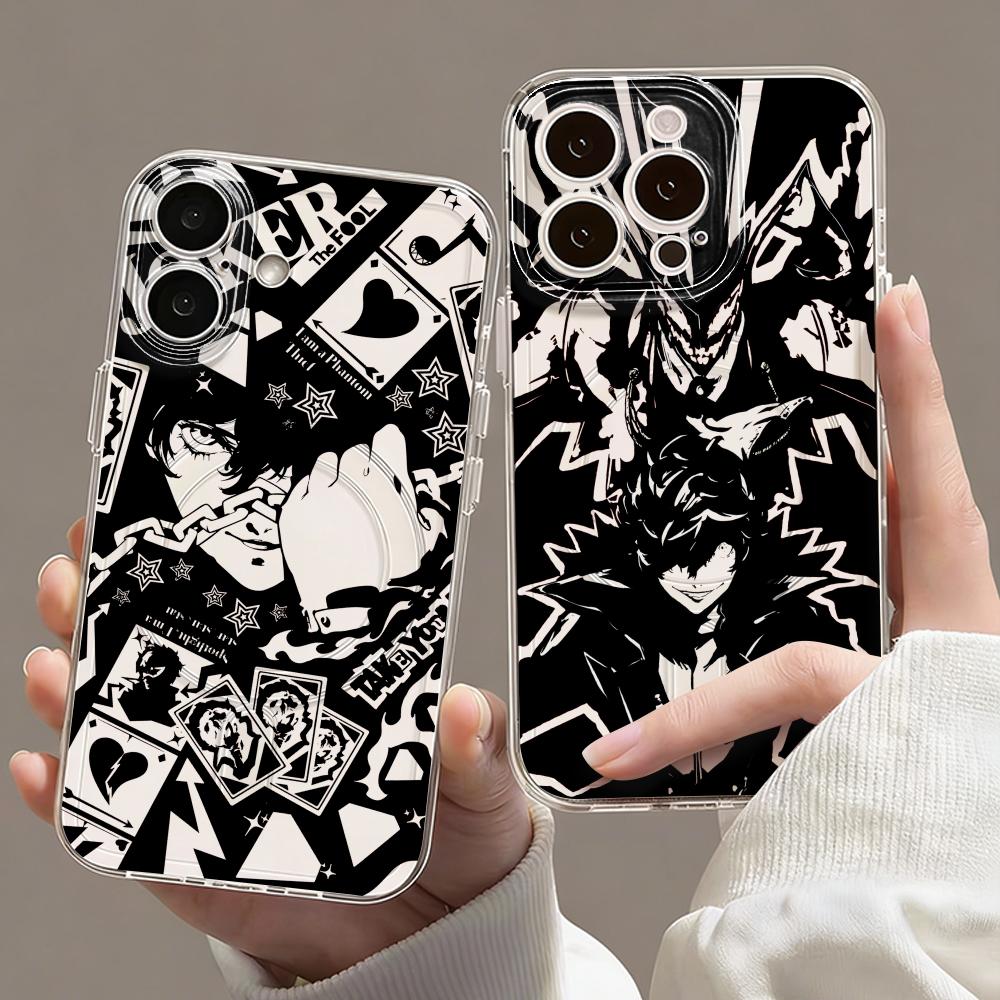 Phone Cases Iphone 16 Pro - Game P-Persona 5 Telefon Kılıfı Manyetik