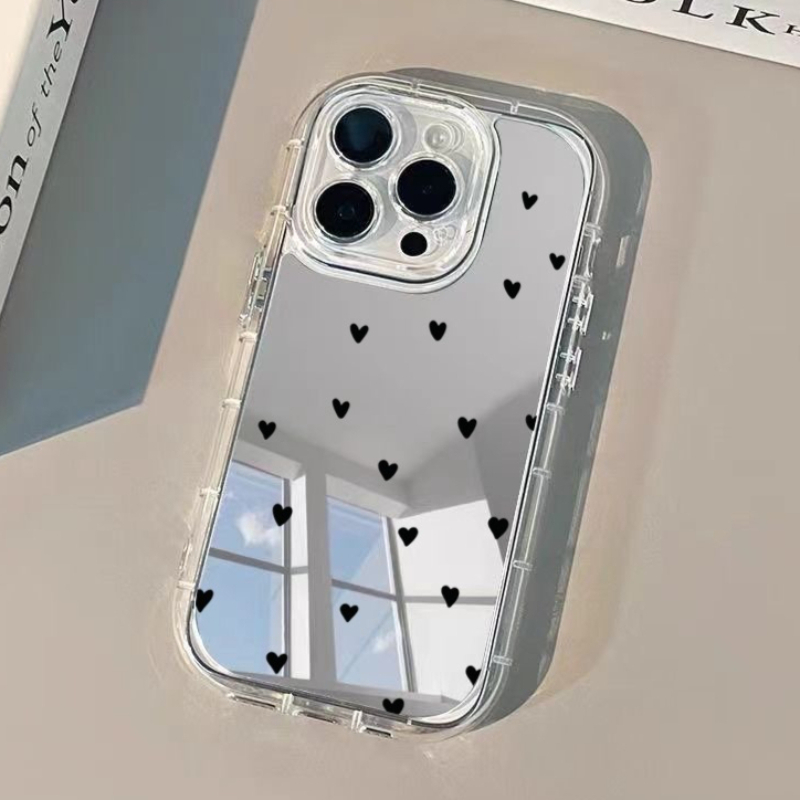 Phone Cases Best - Tam Ekran Kalp Desenli Telefon Kılıfı