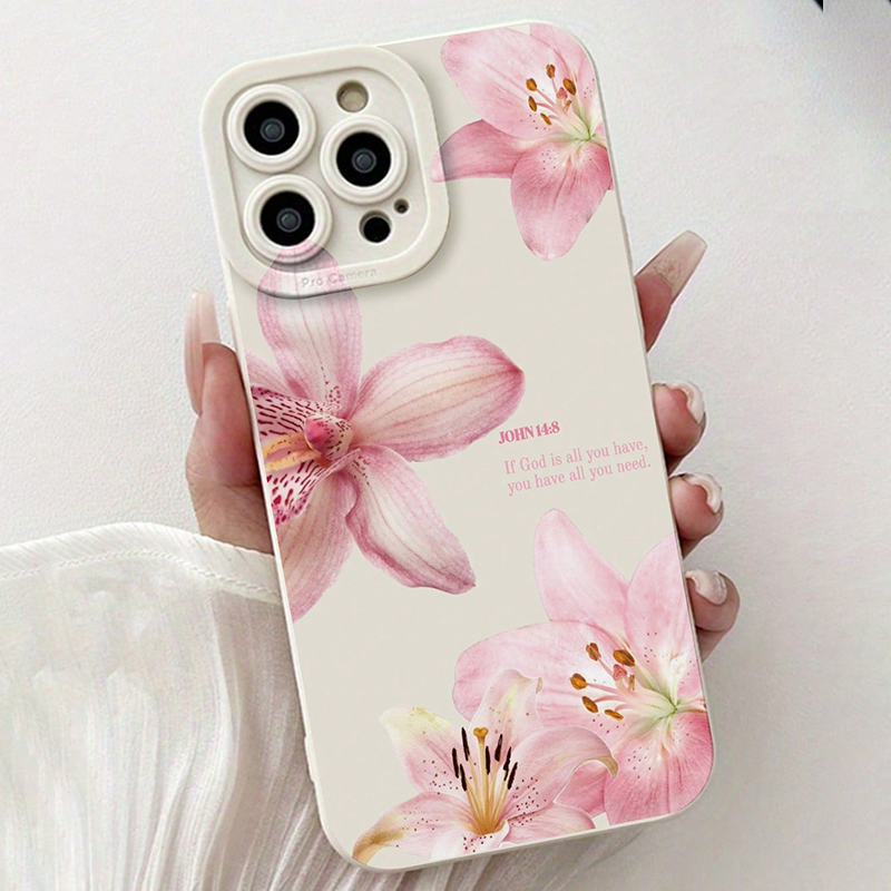 Mavi Çiçek Desenli Silikon INS - Phone Cases Blue incelemesi ve fiyatı