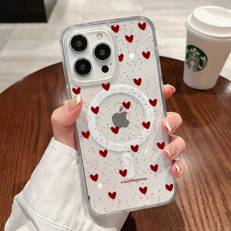 INS Kırmızı Kalp Desenli Seksi - Phone Cases With Magsafe incelemesi ve fiyatı
