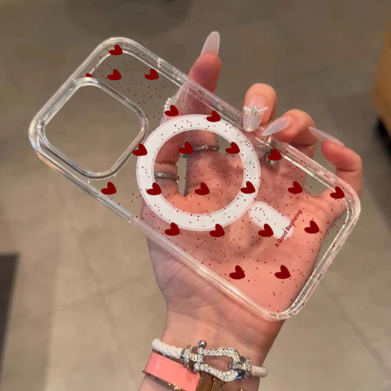 INS Kırmızı Kalp Desenli Seksi - Phone Cases With Magsafe incelemesi ve fiyatı