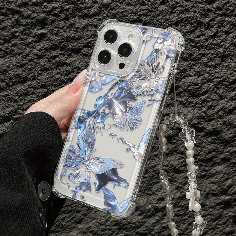 Mavi Kelebek Şeffaf Telefon Kı - Phone Cases Best incelemesi ve fiyatı