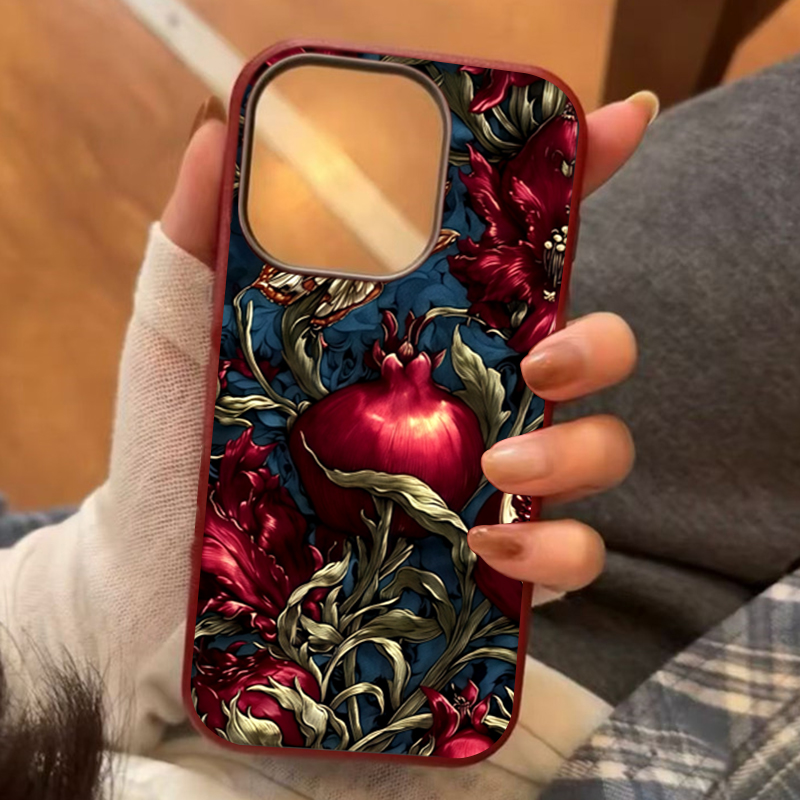 Vintage Nar Desenli TPU Sanats - Phone Cases Drawing incelemesi ve fiyatı