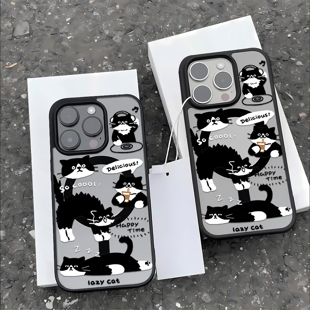 Komik Siyah Kedi Kablosuz Şarj - Phone Cases With Magsafe incelemesi ve fiyatı