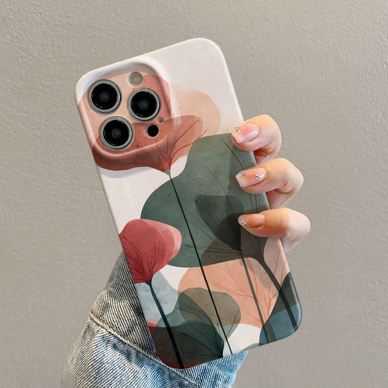 Doğa Sanatı Yaprak Desenli iPh - Phone Cases Drawing incelemesi ve fiyatı