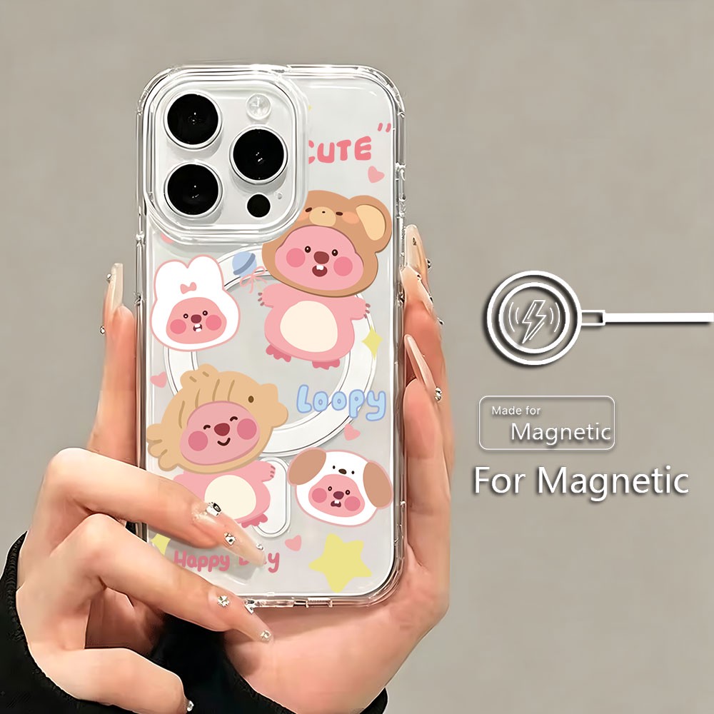 Pembe Kawaii Loopys Manyetik T - Phone Cases Loopy incelemesi ve fiyatı