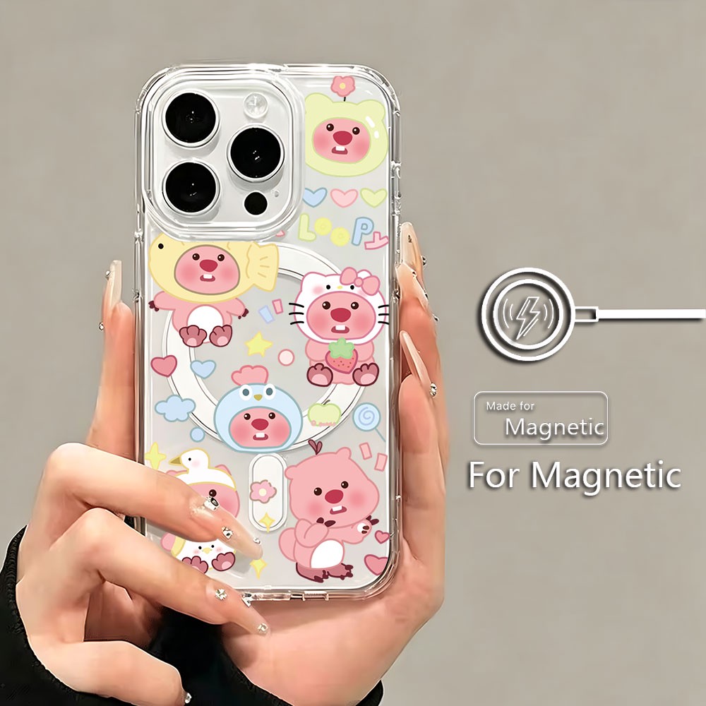 Pembe Kawaii Loopys Manyetik T - Phone Cases Loopy incelemesi ve fiyatı