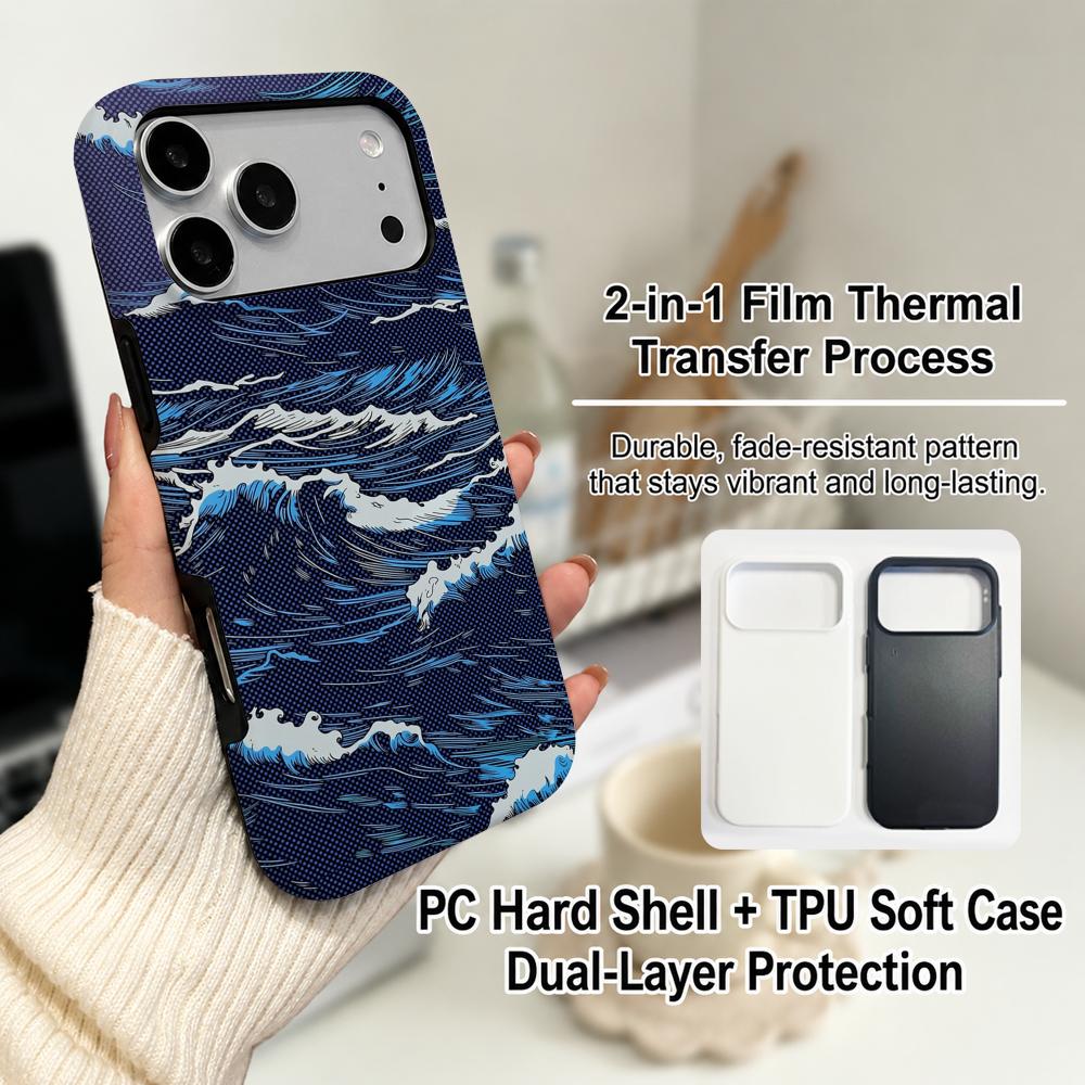 Lüks Karbon Fiber Deniz Dalgas - Phone Cases With Magsafe incelemesi ve fiyatı