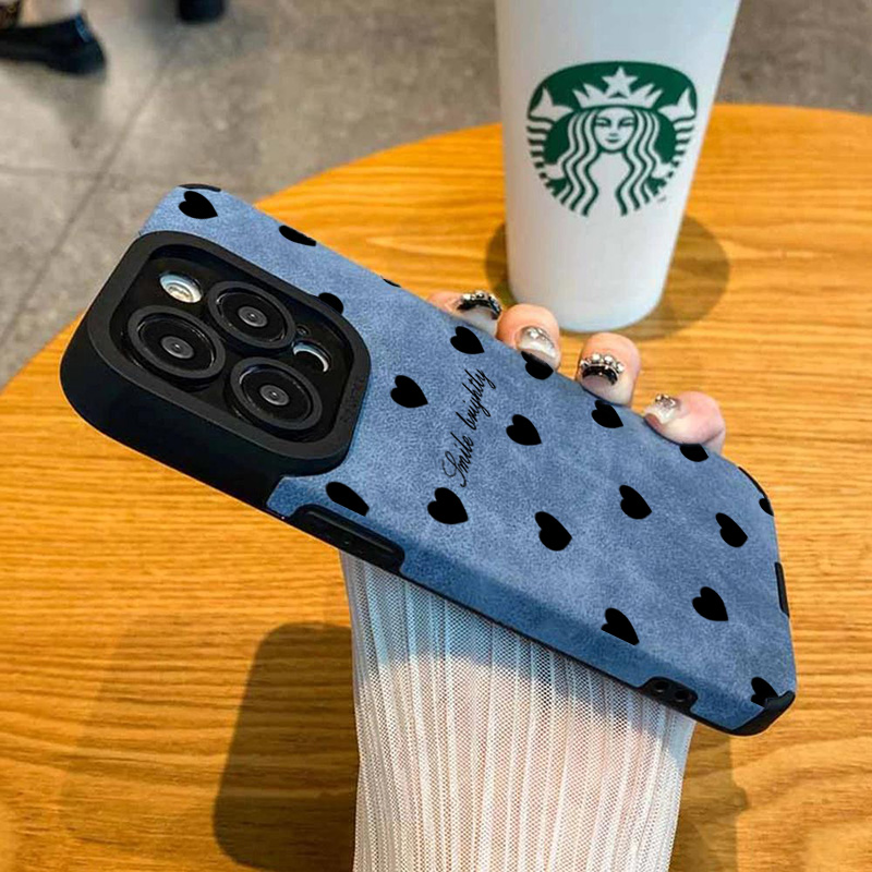 Yeni Lüks Siyah Kalp Desenli T - Phone Cases Best incelemesi ve fiyatı