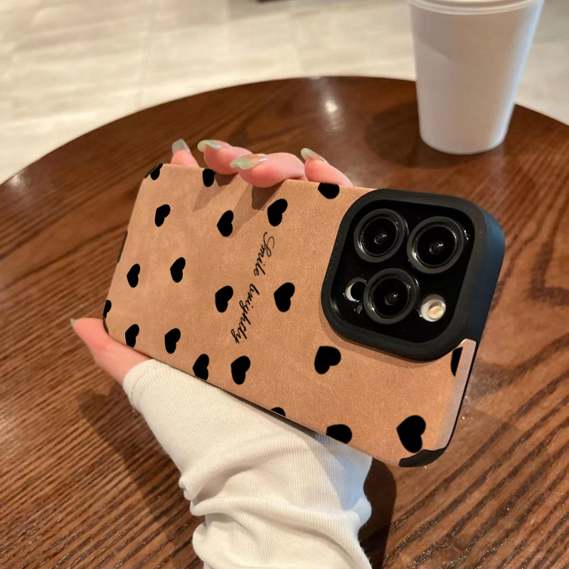 Yeni Lüks Siyah Kalp Desenli T - Phone Cases Best incelemesi ve fiyatı
