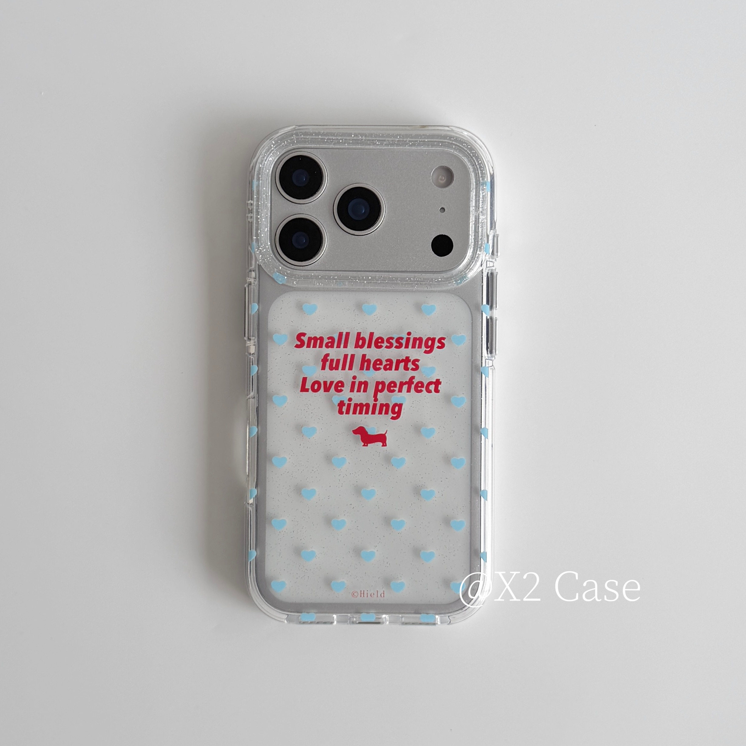 Ins Blue Love English Shining  - Phone Cases Girls incelemesi ve fiyatı