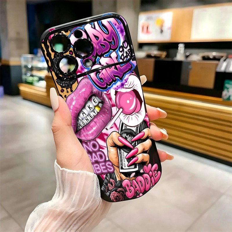 Hip Hop Pembe Dudaklı Bebek Kı - Phone Cases Unique incelemesi ve fiyatı