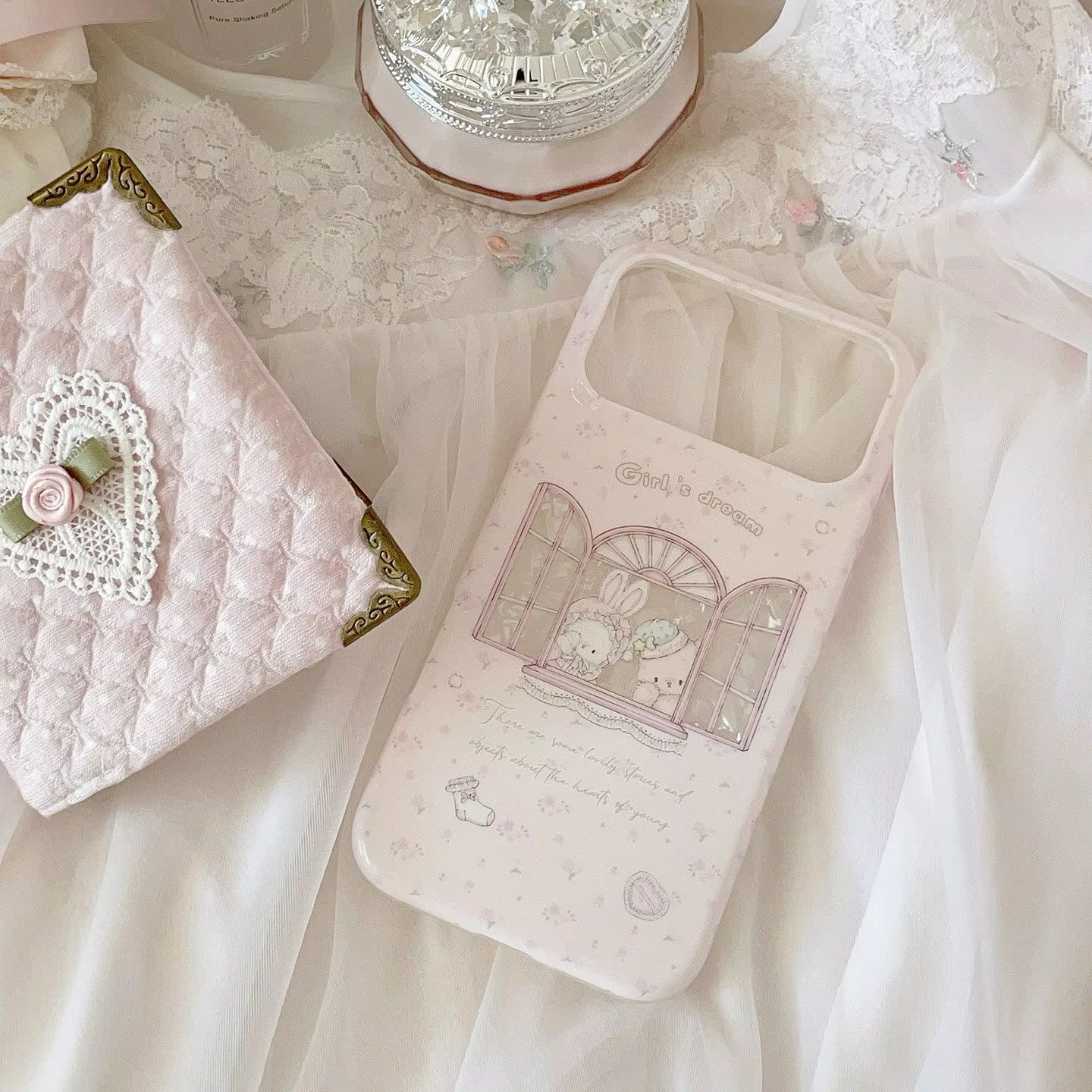 Kawaii Tavşanlı Ayılı Çiçek De - Phone Cases Girls incelemesi ve fiyatı