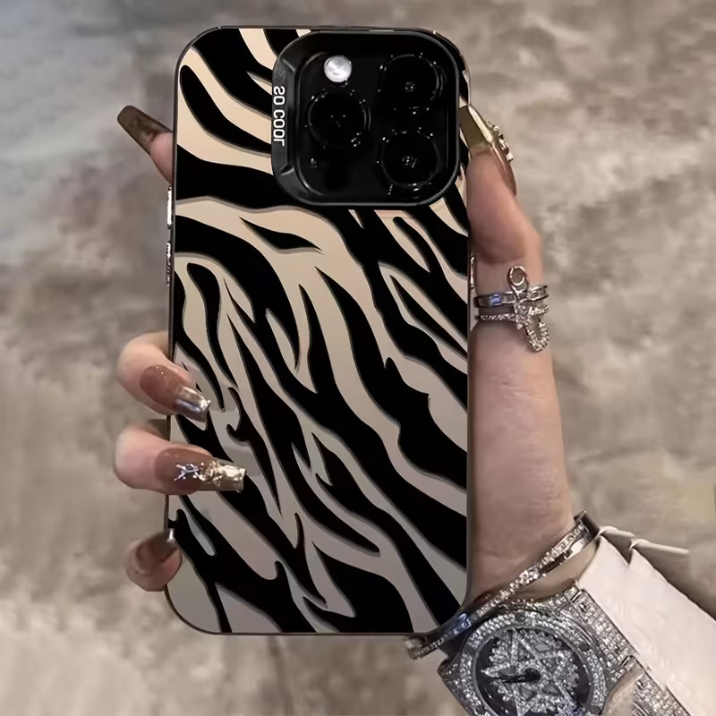 Zebra Desenli Siyah Gelişmiş I - Phone Cases Iphone 16 Pro incelemesi ve fiyatı