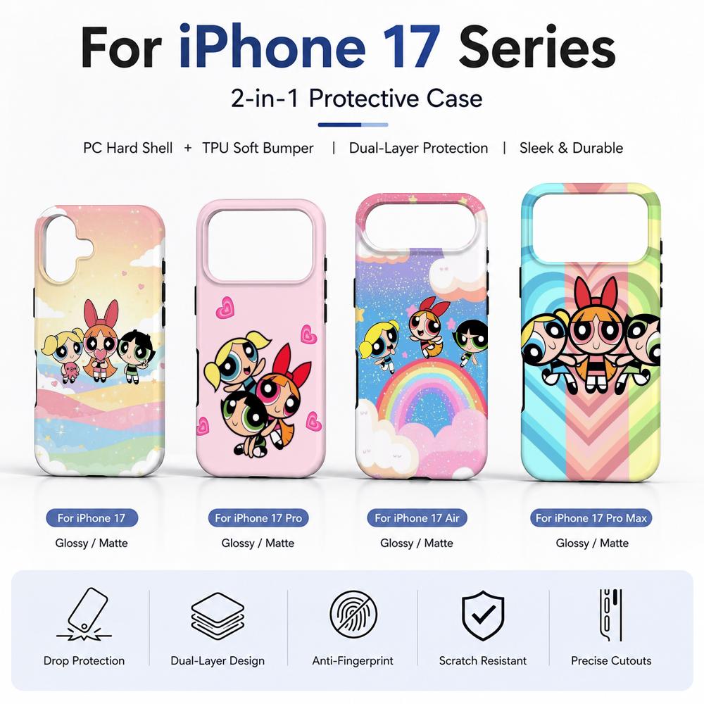 Anime P-Powerpuff Girls Telefo - Phone Cases Girls incelemesi ve fiyatı