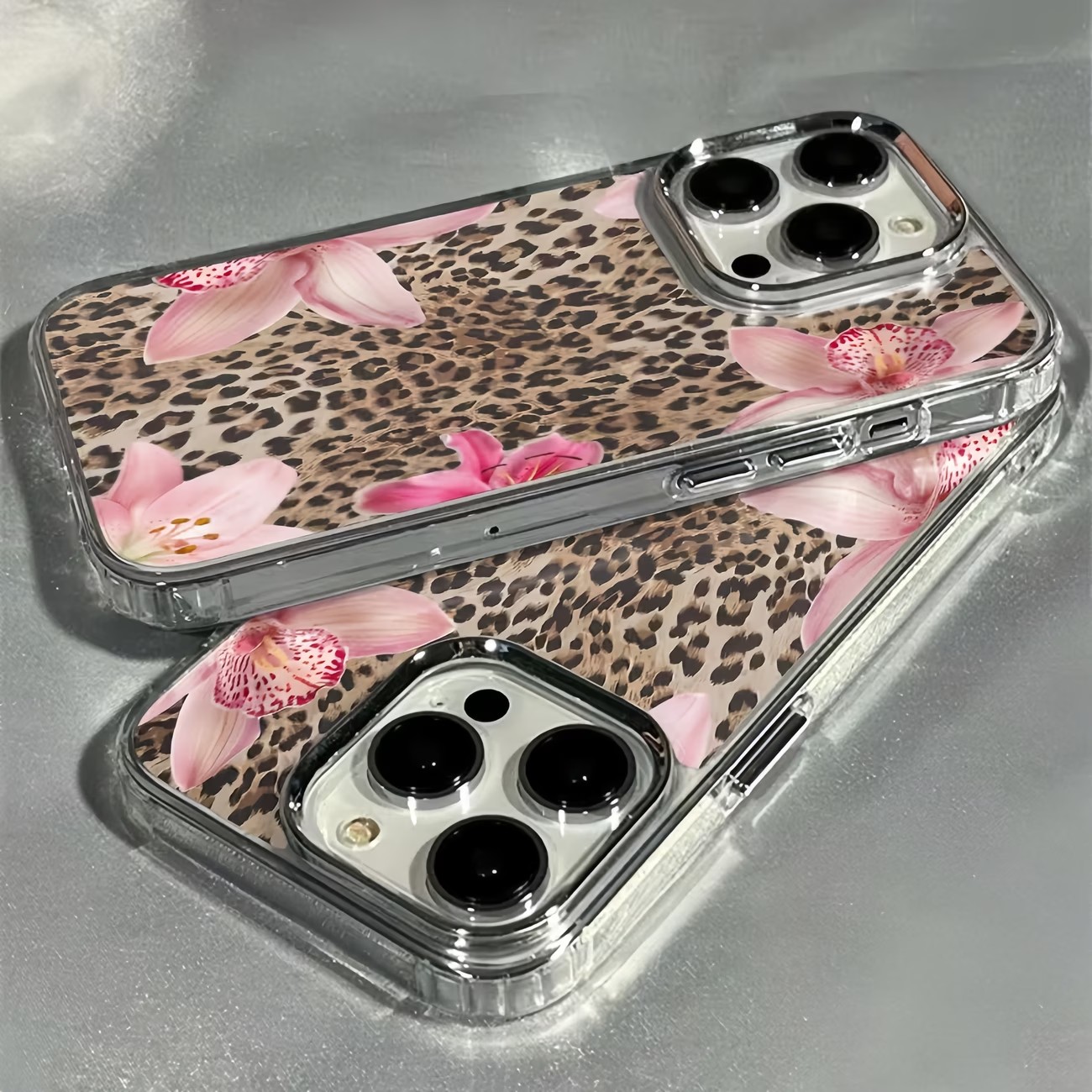 Leopar Desenli Zambak Çiçekli  - Phone Cases Best incelemesi ve fiyatı