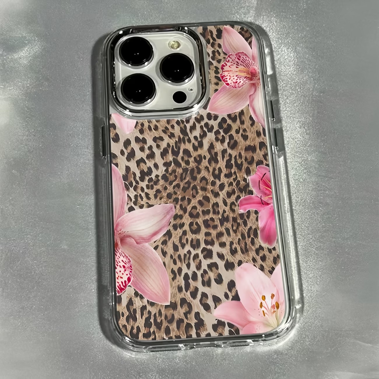 Leopar Desenli Zambak Çiçekli  - Phone Cases Best incelemesi ve fiyatı