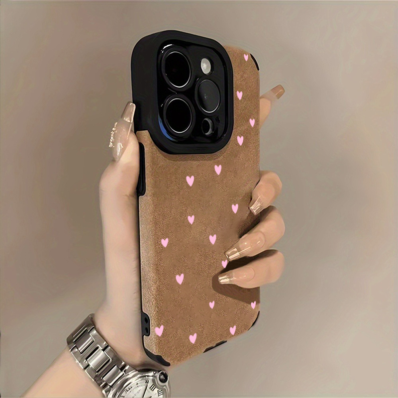Moda Pembe Kalp Desenli Telefo - Phone Cases Trending incelemesi ve fiyatı