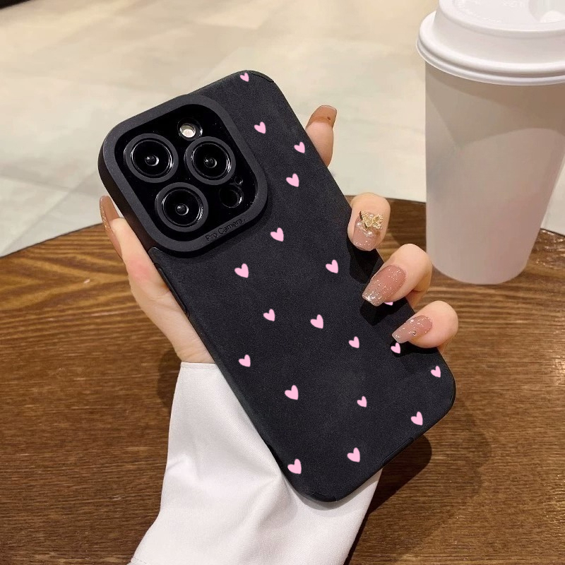 Moda Pembe Kalp Desenli Telefo - Phone Cases Trending incelemesi ve fiyatı