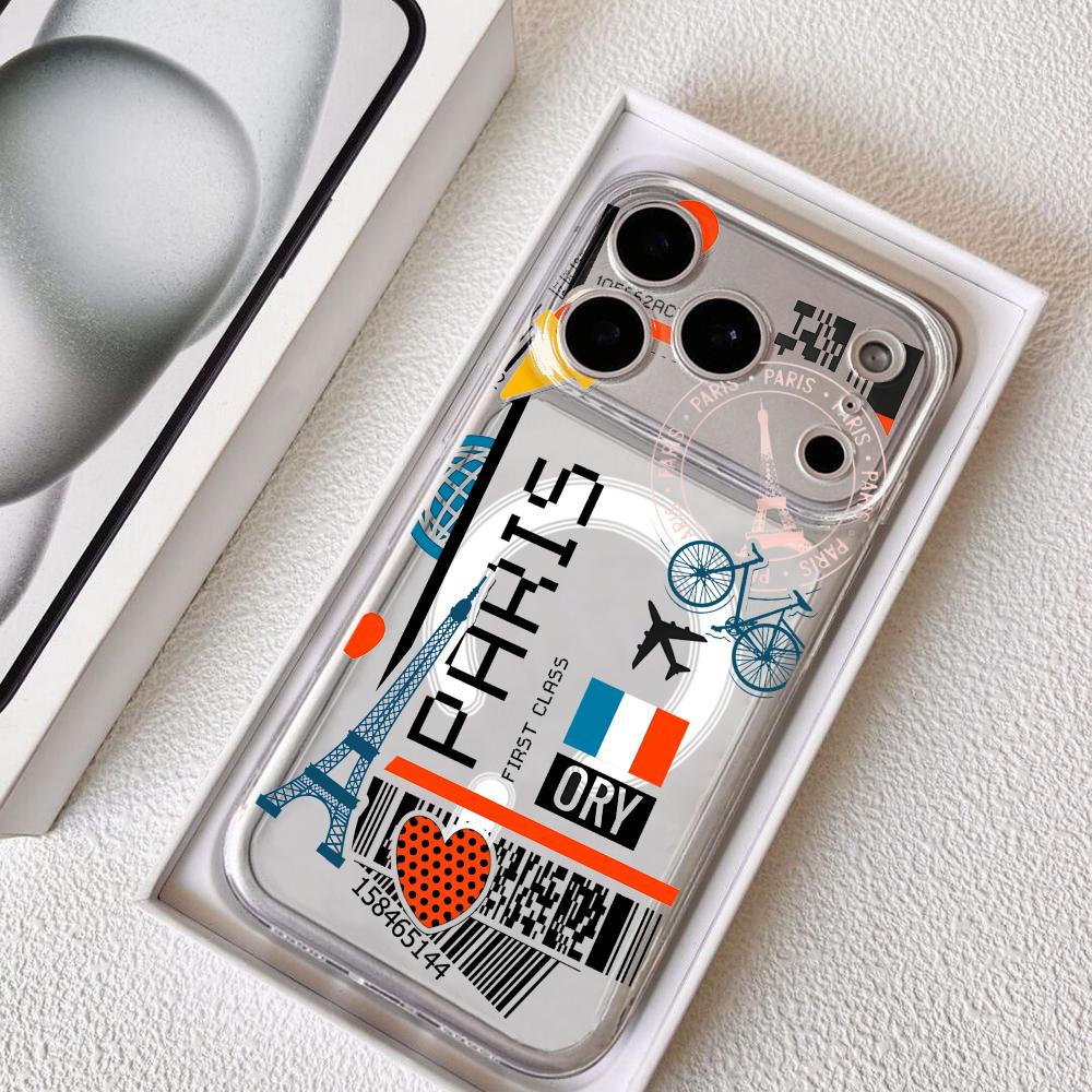 Fransa Uçak Bileti Desenli iPh - Phone Cases Unique incelemesi ve fiyatı