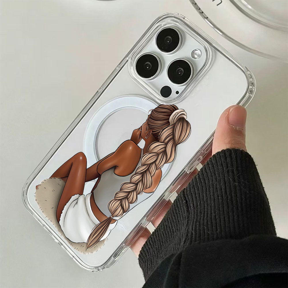 Koyu Tenli Moda Kadını İçin Ma - Phone Cases With Magsafe incelemesi ve fiyatı