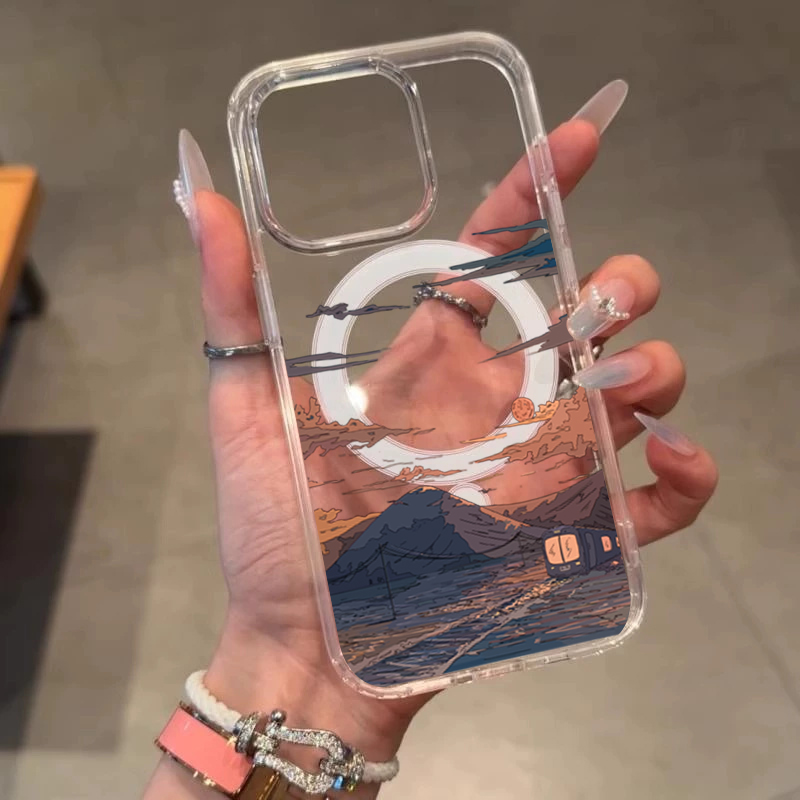Gün Batımı Desenli Moda Telefo - Phone Cases With Magsafe incelemesi ve fiyatı