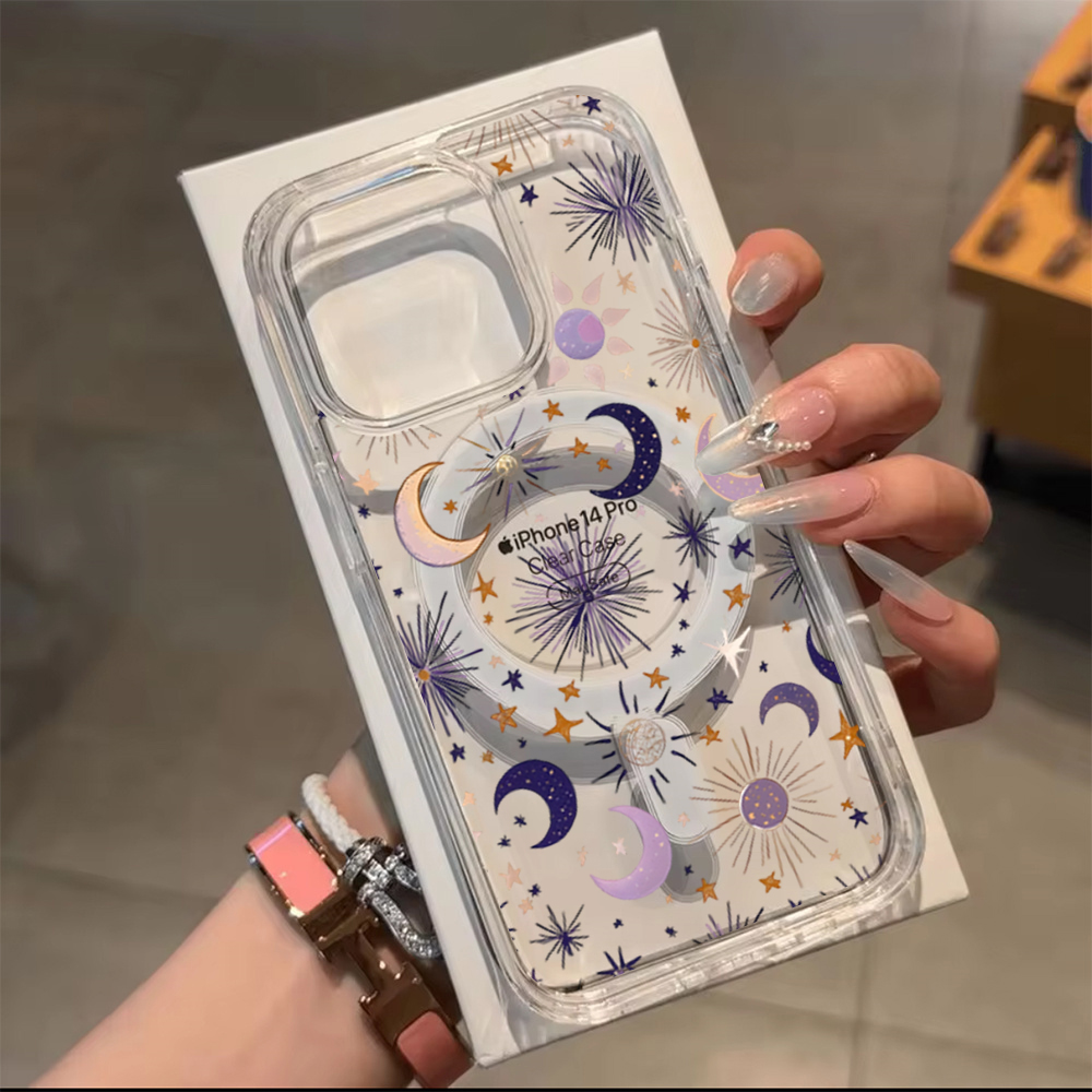 Romantik Güneş Ay Yıldızlar Te - Phone Cases With Magsafe incelemesi ve fiyatı