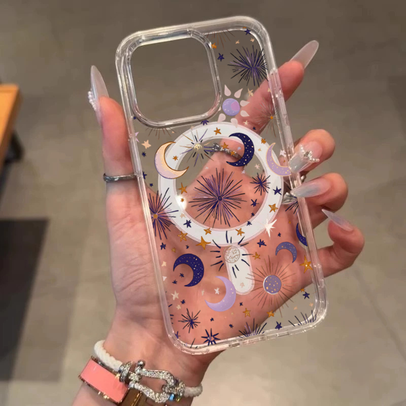Romantik Güneş Ay Yıldızlar Te - Phone Cases With Magsafe incelemesi ve fiyatı