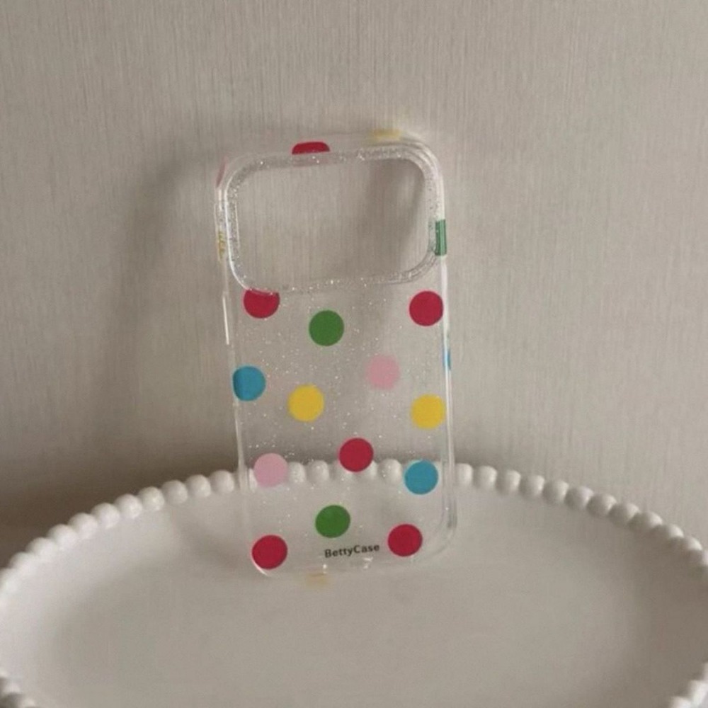 Yeni INS Simli Renkli Puantiye - Phone Cases Polka Dot incelemesi ve fiyatı