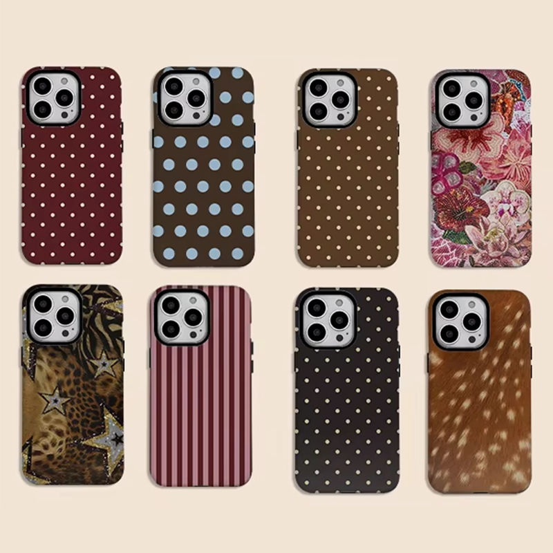 Şık Puantiyeli Çizgili Retro D - Phone Cases Polka Dot incelemesi ve fiyatı