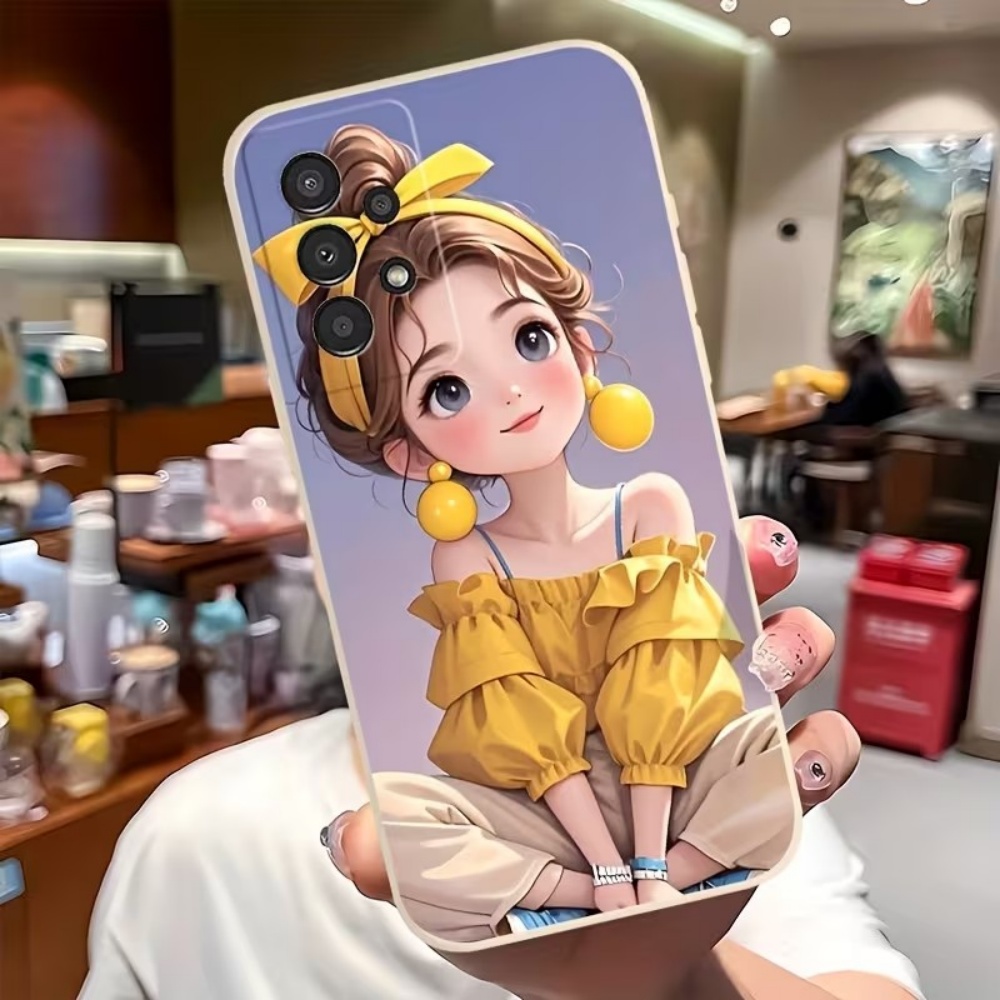 Sevimli Karikatür Kız Desenli  - Phone Cases Girls incelemesi ve fiyatı