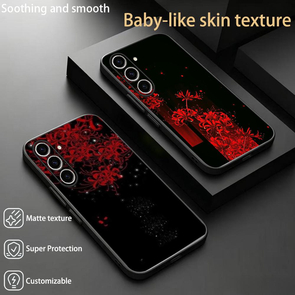 Kırmızı Örümcek Zambağı Japon  - Phone Cases Drawing incelemesi ve fiyatı